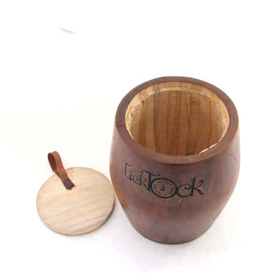 Bar Wooden Whiskey Pickle Barrel with Customized Logo Acceptable and Natural Style