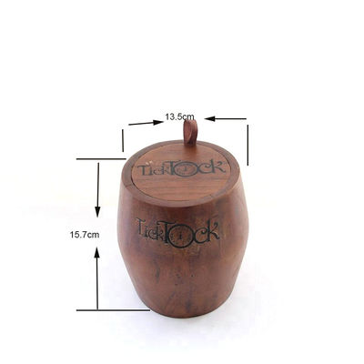 Bar Wooden Whiskey Pickle Barrel with Customized Logo Acceptable and Natural Style