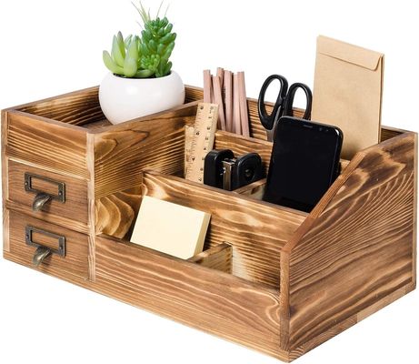 Desktop Bookshelf Organizer Tabletop Display Office Desk Storage Shelf Rack Custom