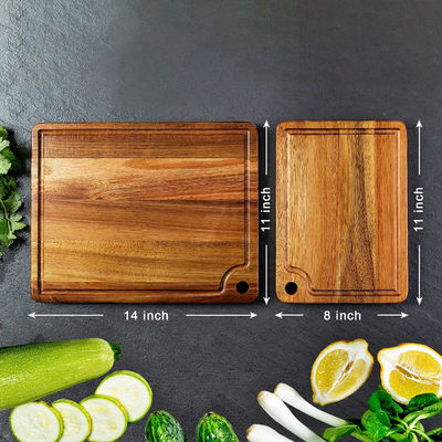Bamboo Cutting Board Set With Scale And Storage Collapsible Endgrain Hard Wood Board Stone