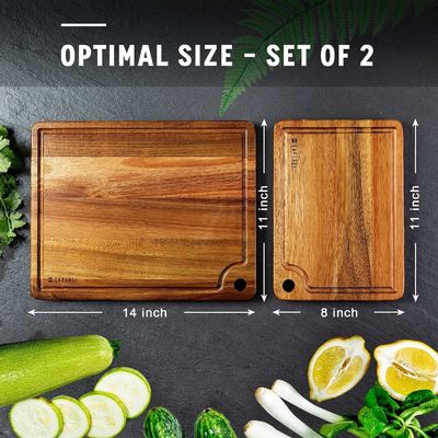 Small Bamboo Whale Smart Cutting Boards with Traditional Design Walnut Synthetic Rubber