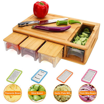 Easy Cheese and Vegetable Preparation with Multifunctional Pizza Round Cutting Board