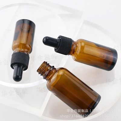 5ml 10ml 15ml 20ml 30ml 50ml 100ml Amber Glass Dropper Bottle with and Food Jar Glass
