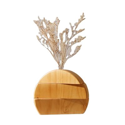 Flowerpot Home Decor 202405 Modern Pampas Grass Vase for Trendy Table Centerpieces