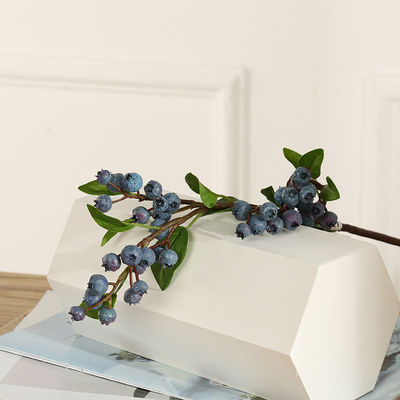 Christmas Berry Stem Artificial Plants Red and Blue Berries for All Festivals Occasion
