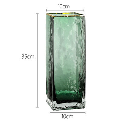 Rectangular Glass Crystal Vases in Bulk A Modern Must-Have for Weddings and More