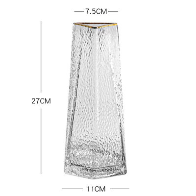 Rectangular Glass Crystal Vases in Bulk A Modern Must-Have for Weddings and More
