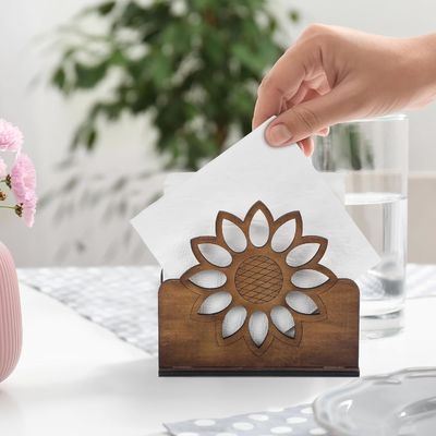 Standing Type Sunflower Holder for Kitchen Table Countertop Decor in Living Room