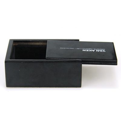 Custom Black Wooden Medium Dice Packaging Box for 9x6.7x3.8cm Dice Cup Box