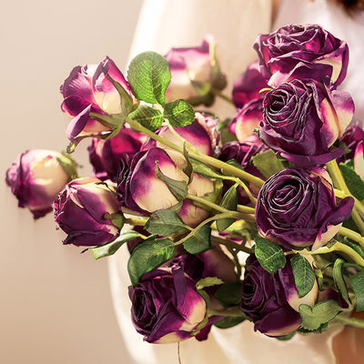 Occasion All Festival Custom DIY Artificial Silk Flower Table Centerpiece Multi-Color