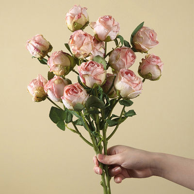 Personalized Artificial Silk Rose Flower Decoration for All Festivals and Celebrations