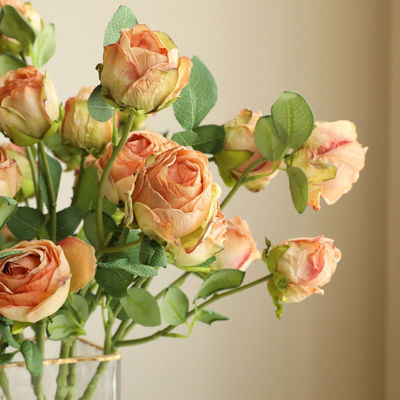 Personalized Artificial Silk Rose Flower Decoration for All Festivals and Celebrations