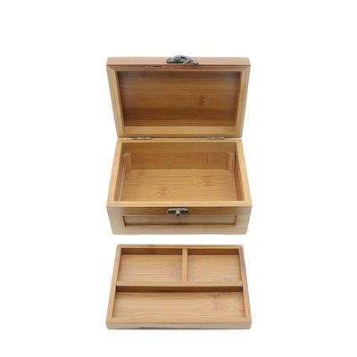 Luxury Gift Packaging with Laser Engraved Printing on Custom Bamboo Wood Box