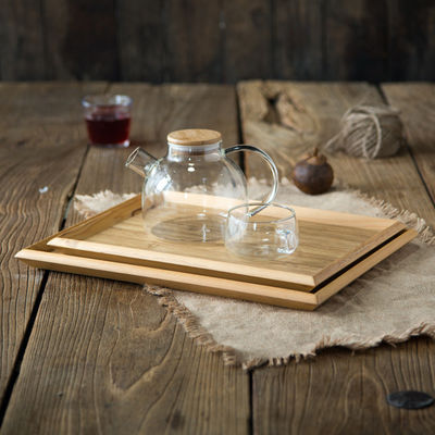 Concise Style Wooden Food Serving Trays Customized Designs Ideal for Food and Drinks