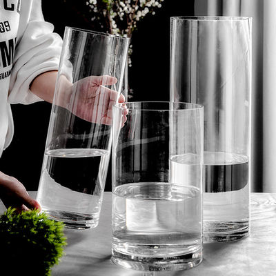 Minimalist 60cm High Tall Glass Vases The Perfect Combination of Style and Function