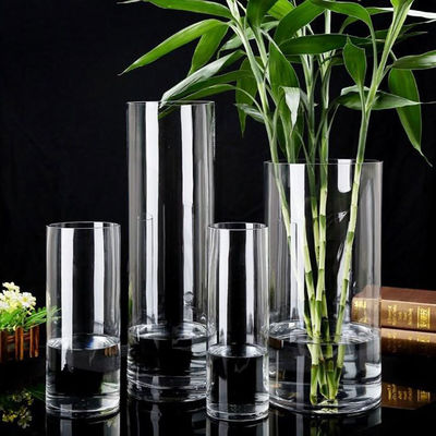 Minimalist 60cm High Tall Glass Vases The Perfect Combination of Style and Function