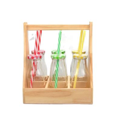 Stylish and Transparent Glass Storage Jar with Colored Plastic Cover 100% Food Safe