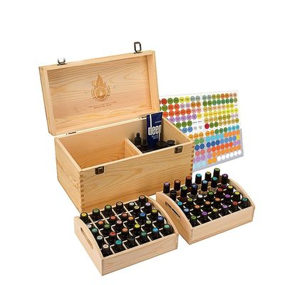 Handmade Wooden Box for Essential Oils Customizable and Accepts Custom Orders