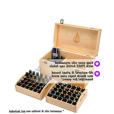 Handmade Wooden Box for Essential Oils Customizable and Accepts Custom Orders