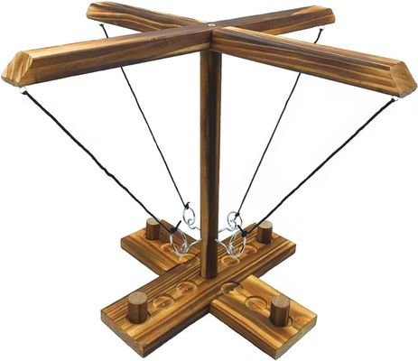 Save Space Solid Wooden Ring Hook Toss Game Latest Addition for Bar Entertainment