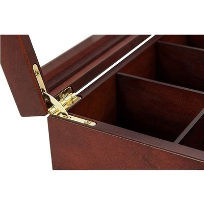 Customized Logo Acceptable Painted Eco-friendly Vintage Chest Wooden Box Packaging Tea