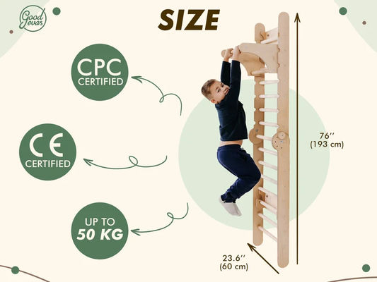 Montessori Climber Toddler Playground with Customized Logo and Kids Learning Toy