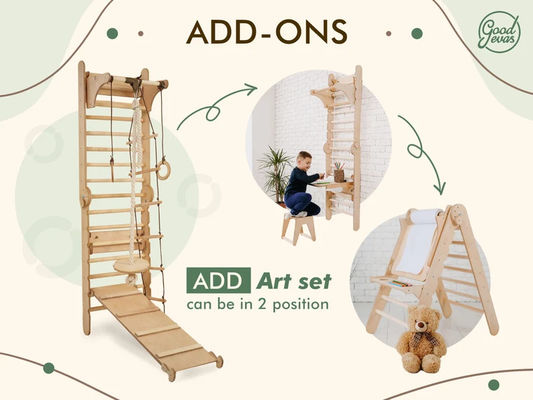 Montessori Climber Toddler Playground with Customized Logo and Kids Learning Toy