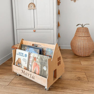 Montessori Bookshelf Household Furniture Personalized Toddler Bookshelf Nursery Bookshelf