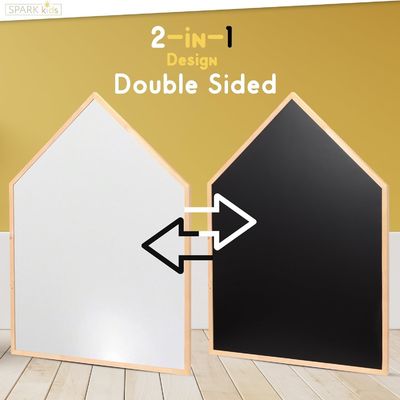Gifts Stores House Shaped Magnetic Drawing Chalkboard Whiteboard for Modern Design Style