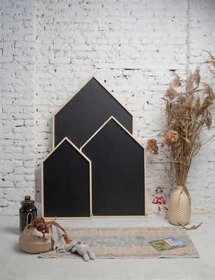 Montessori Quiet Time Activities Toddler Blackboard Garden with Laser Engrave Printing