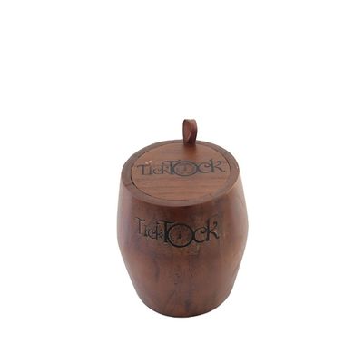 13.5 x 15.7 cm Customized Handmade Vintage Wooden Barrel for Packing
