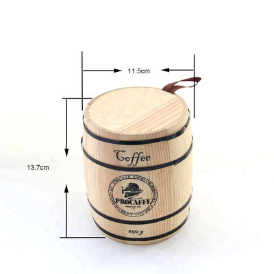 11.5 x 13.7 cm Pine Oak Wooden Barrels The Perfect Tea Packaging Solution