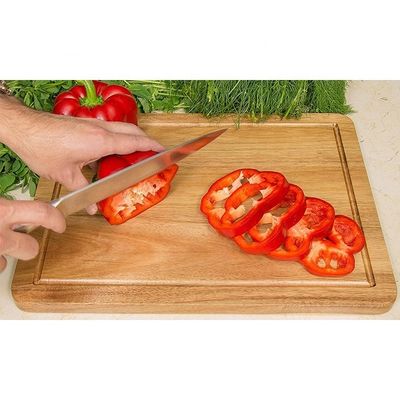Extra Large Acacia Oak Bamboo Cutting Board for Stocked Occasion Selection Not Support