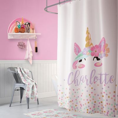 Floating Shelf and Hooks Multifunctional Kids Coat Rack for Girls Bedroom Decoration