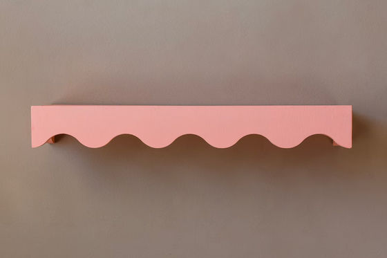 Montessori Floating Shelves Preassembled Kids Scalloped Shelves for Baby Nursery