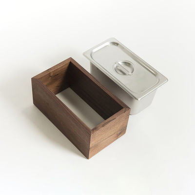 Multi Functional Waste Compostable Kitchen Bins with Stainless Steel Lid European