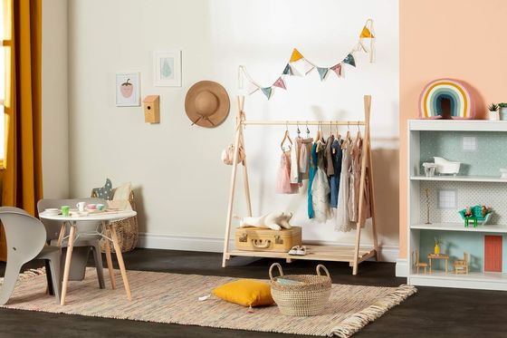 South Shore Sweedi Scandinavian Clothes Rack A Must-Have for Living Room Shoe Storage