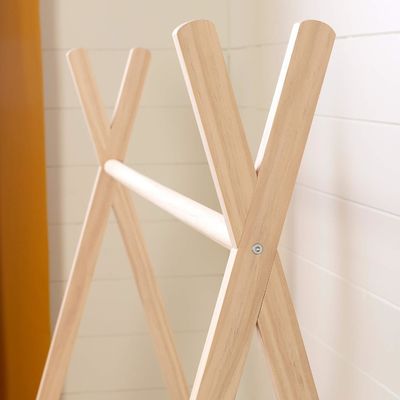 South Shore Sweedi Scandinavian Clothes Rack A Must-Have for Living Room Shoe Storage