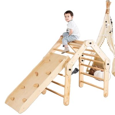 Indoor Montessori Climbing Toys for Toddlers Customized Logo Acceptable