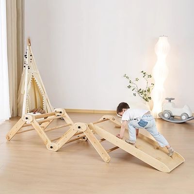 Indoor Montessori Climbing Toys for Toddlers Customized Logo Acceptable