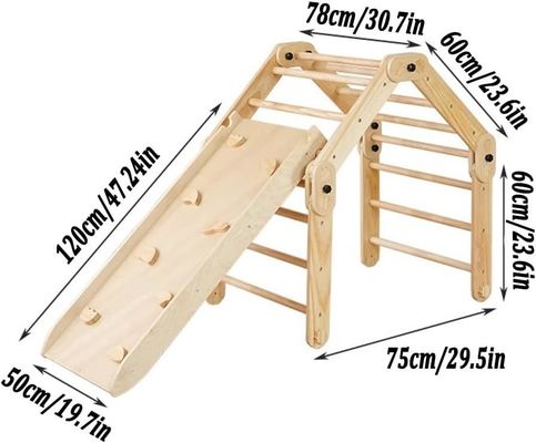 Indoor Montessori Climbing Toys for Toddlers Customized Logo Acceptable