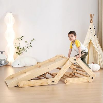 Indoor Montessori Climbing Toys for Toddlers Customized Logo Acceptable
