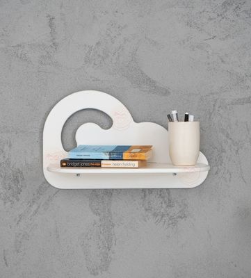 Home Appliance Kids Toy Storage Preppy Room Decor Cloud Shape Toddler Floating Shelves Burning