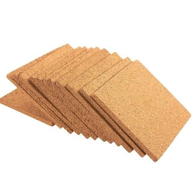Table Decoration Accessories Must-Have Eco-Friendly Wood Cup Mat Custom Cork Coasters