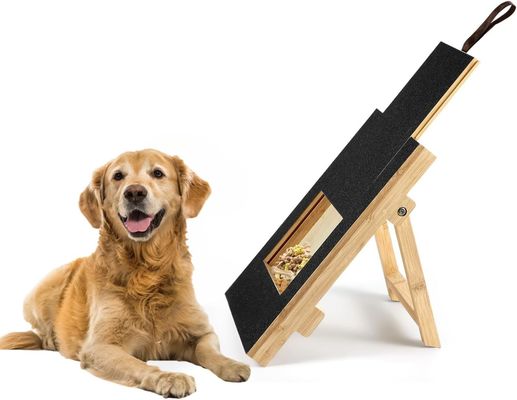 Household Wooden Dog Nail Care Scratch Pad with Snack Box Free Sample Charge