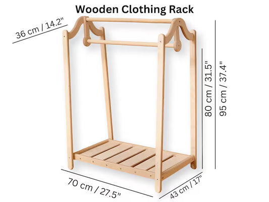 Stylish and Functional Toddler Wardrobe Modern Design Workshop Dressing Up Rail Closet