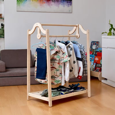 Stylish and Functional Toddler Wardrobe Modern Design Workshop Dressing Up Rail Closet