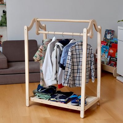 Stylish and Functional Toddler Wardrobe Modern Design Workshop Dressing Up Rail Closet