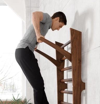 Customized Logo Wooden Pull Up Bar Home Gym Equipment for Chin Up Exercises