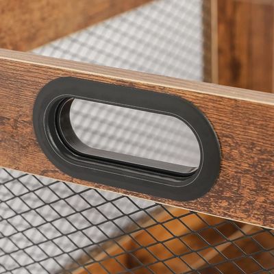 Wooden Record Holder for Storage Classic Cube Record Organizer Storage As your request